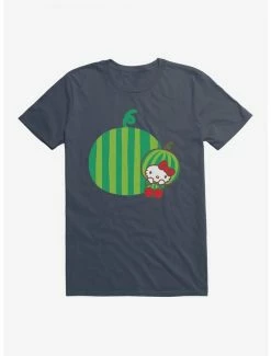 Deals 🥰 Hello Kitty Five A Day Watermelon Relaxing T-Shirt ⌛ -Hello Kitty Sales Shop 17204061 hi