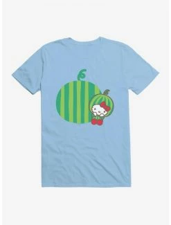 Deals 🥰 Hello Kitty Five A Day Watermelon Relaxing T-Shirt ⌛ -Hello Kitty Sales Shop 17204070 hi