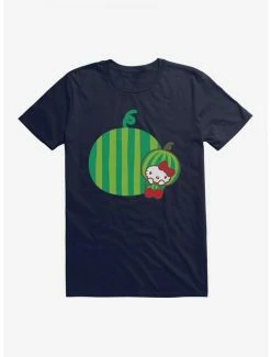 Deals 🥰 Hello Kitty Five A Day Watermelon Relaxing T-Shirt ⌛ -Hello Kitty Sales Shop 17204079 hi
