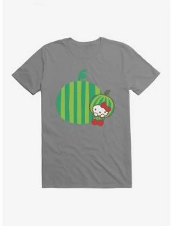 Deals 🥰 Hello Kitty Five A Day Watermelon Relaxing T-Shirt ⌛ -Hello Kitty Sales Shop 17204088 hi