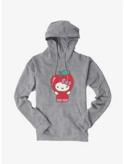 Brand new 🥰 Hello Kitty Five A Day Apple Of My Eye Hoodie ❤️ -Hello Kitty Sales Shop 17207534 hi