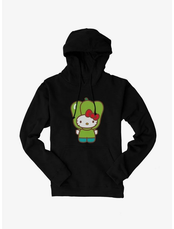 New 🔥 Hello Kitty Five A Day Bell Pepper Hoodie 🔥 2 New 🔥 Hello Kitty Five A Day Bell Pepper Hoodie 🔥 - Image 2