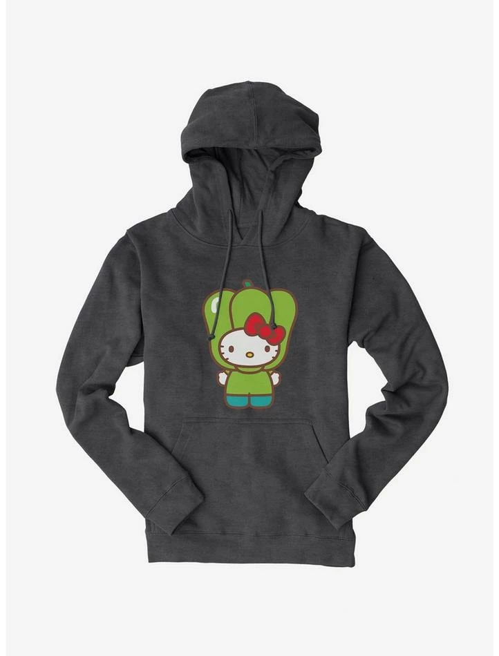 New 🔥 Hello Kitty Five A Day Bell Pepper Hoodie 🔥 3 New 🔥 Hello Kitty Five A Day Bell Pepper Hoodie 🔥 - Image 3