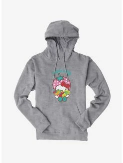 Cheap 🎁 Hello Kitty Five A Day Seven Healthy Options Hoodie ✔️ -Hello Kitty Sales Shop 17208825 hi