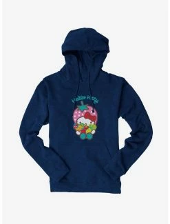 Cheap 🎁 Hello Kitty Five A Day Seven Healthy Options Hoodie ✔️ -Hello Kitty Sales Shop 17208832 hi