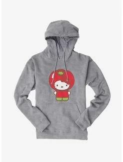 Outlet 🎉 Hello Kitty Five A Day Tomato Day Hoodie 🥰 -Hello Kitty Sales Shop 17208895 hi