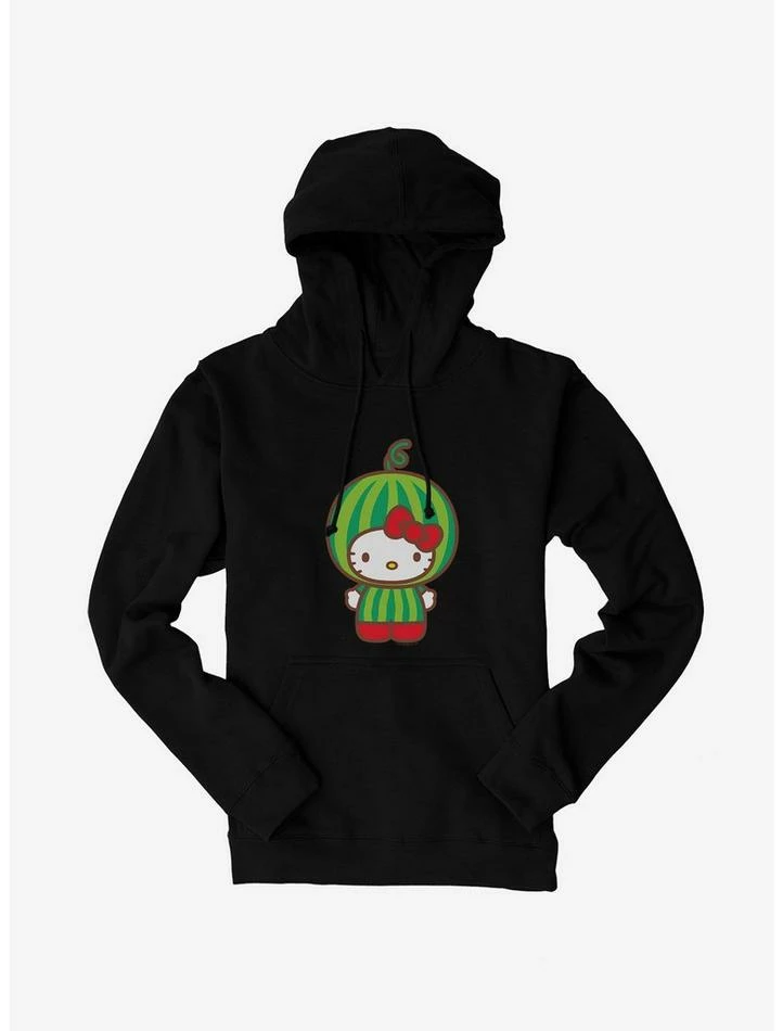 Hot Sale 🔥 Hello Kitty Five A Day Watermelon Head Hoodie 🌟 2 Hot Sale 🔥 Hello Kitty Five A Day Watermelon Head Hoodie 🌟 - Image 2