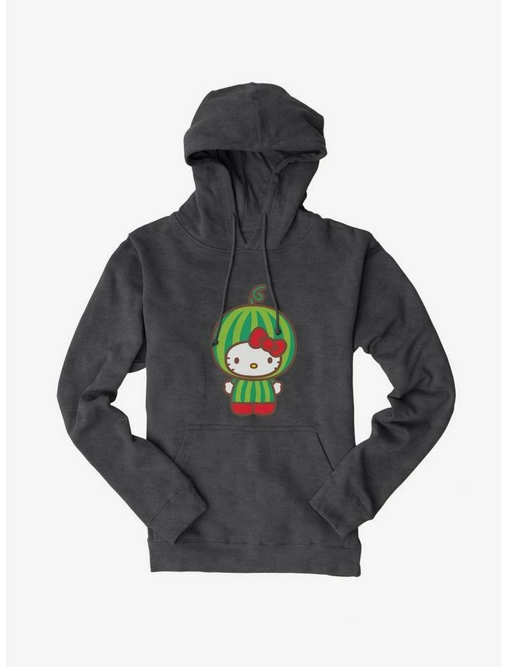 Hot Sale 🔥 Hello Kitty Five A Day Watermelon Head Hoodie 🌟 3 Hot Sale 🔥 Hello Kitty Five A Day Watermelon Head Hoodie 🌟 - Image 3