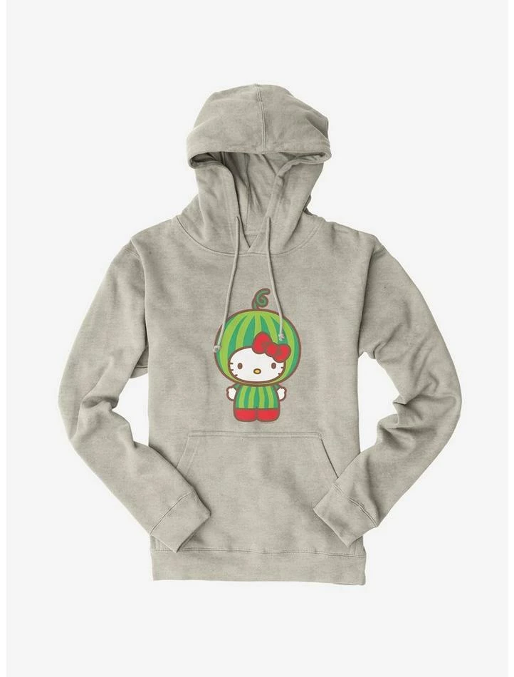 Hot Sale 🔥 Hello Kitty Five A Day Watermelon Head Hoodie 🌟 1 Hot Sale 🔥 Hello Kitty Five A Day Watermelon Head Hoodie 🌟