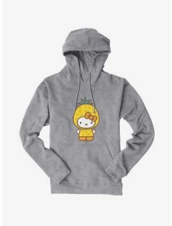 Discount 💯 Hello Kitty Five A Day Wise Pineapple Hoodie 🥰 -Hello Kitty Sales Shop 17209035 hi