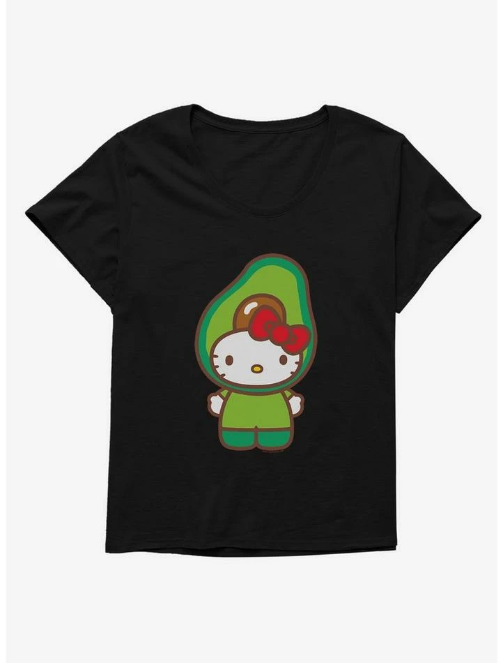 Budget 😍 Hello Kitty Five A Day Avacado 👧 Girls T-Shirt Plus Size ❤️ 3 Budget 😍 Hello Kitty Five A Day Avacado 👧 Girls T-Shirt Plus Size ❤️ - Image 3