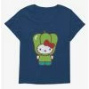 Cheapest ⌛ Hello Kitty Five A Day Bell Pepper 👧 Girls T-Shirt Plus Size ✔️