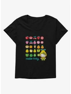 Best Pirce 🛒 Hello Kitty Five A Day Healthy Logo 👧 Girls T-Shirt Plus Size 🔥 -Hello Kitty Sales Shop 17211498 hi