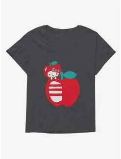 Buy 🎉 Hello Kitty Five A Day Hello Apple 👧 Girls T-Shirt Plus Size 😍