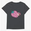 Cheapest ✔️ Hello Kitty Five A Day Pink Strawberry 👧 Girls T-Shirt Plus Size 🥰