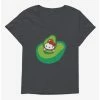 New 😉 Hello Kitty Five A Day Playing In Avacado 👧 Girls T-Shirt Plus Size 🛒