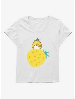 Wholesale ✔️ Hello Kitty Five A Day Rising Pineapple 👧 Girls T-Shirt Plus Size 🎉