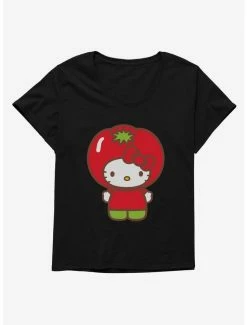 Outlet 👏 Hello Kitty Five A Day Tomato Day 👧 Girls T-Shirt Plus Size 🌟 -Hello Kitty Sales Shop 17211930 hi