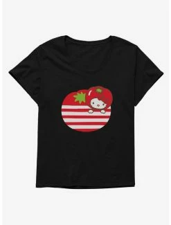 Promo 😉 Hello Kitty Five A Day Tomato Free 👧 Girls T-Shirt Plus Size ✨ -Hello Kitty Sales Shop 17211966 hi
