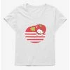 Promo 😉 Hello Kitty Five A Day Tomato Free 👧 Girls T-Shirt Plus Size ✨
