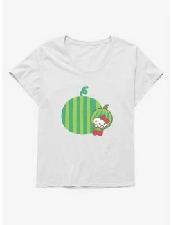 Buy 💯 Hello Kitty Five A Day Watermelon Relaxing 👧 Girls T-Shirt Plus Size 🌟 -Hello Kitty Sales Shop 17212056 hi