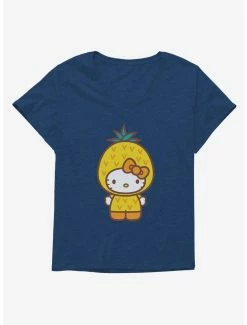Best Pirce 👏 Hello Kitty Five A Day Wise Pineapple 👧 Girls T-Shirt Plus Size 🎁 -Hello Kitty Sales Shop 17212065 hi