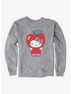 Discount 🤩 Hello Kitty Five A Day Apple Of My Eye Sweatshirt 🧨 -Hello Kitty Sales Shop 17218063 hi