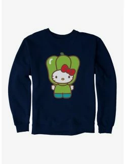 Cheapest 🔔 Hello Kitty Five A Day Bell Pepper Sweatshirt 💯 -Hello Kitty Sales Shop 17218132 hi