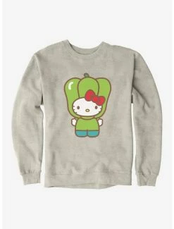 Cheapest 🔔 Hello Kitty Five A Day Bell Pepper Sweatshirt 💯 -Hello Kitty Sales Shop 17218138 hi