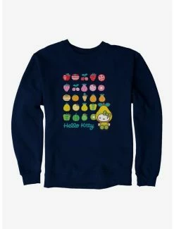 Flash Sale ❤️ Hello Kitty Five A Day Healthy Logo Sweatshirt 👍 -Hello Kitty Sales Shop 17218162 hi