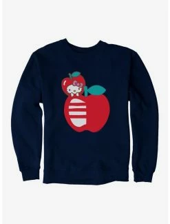New ❤️ Hello Kitty Five A Day Hello Apple Sweatshirt 🎉 -Hello Kitty Sales Shop 17218192 hi
