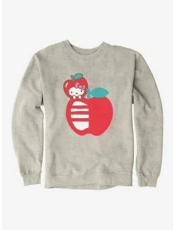 New ❤️ Hello Kitty Five A Day Hello Apple Sweatshirt 🎉 -Hello Kitty Sales Shop 17218198 hi