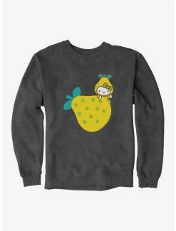 Flash Sale 🥰 Hello Kitty Five A Day Hiding The Pear Sweatshirt 👏 -Hello Kitty Sales Shop 17218210 hi 1