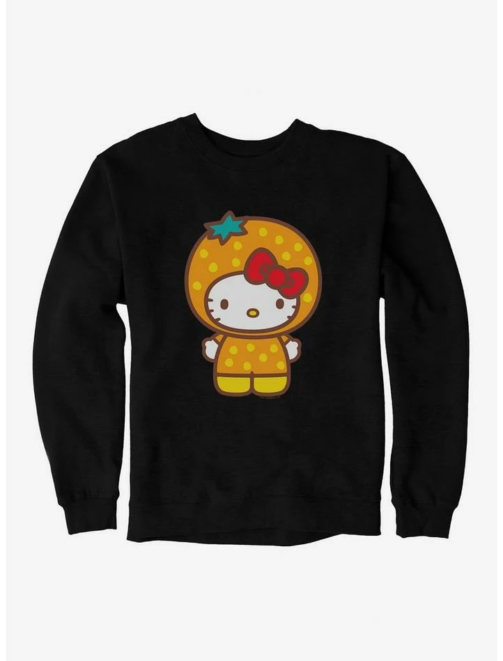 Cheap ๐ฅฐ Hello Kitty Five A Day Orange Outfit Sweatshirt ๐ 2 Cheap ๐ฅฐ Hello Kitty Five A Day Orange Outfit Sweatshirt ๐ - Image 2