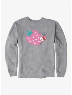 Cheap 🎁 Hello Kitty Five A Day Pink Strawberry Sweatshirt 👏