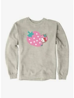 Cheap 🎁 Hello Kitty Five A Day Pink Strawberry Sweatshirt 👏 -Hello Kitty Sales Shop 17218348 hi