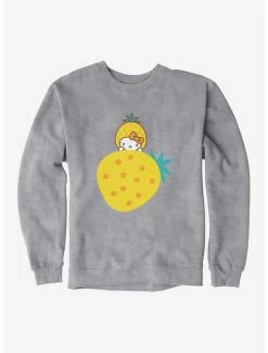 Hot Sale 😍 Hello Kitty Five A Day Rising Pineapple Sweatshirt ✨ -Hello Kitty Sales Shop 17218426 hi