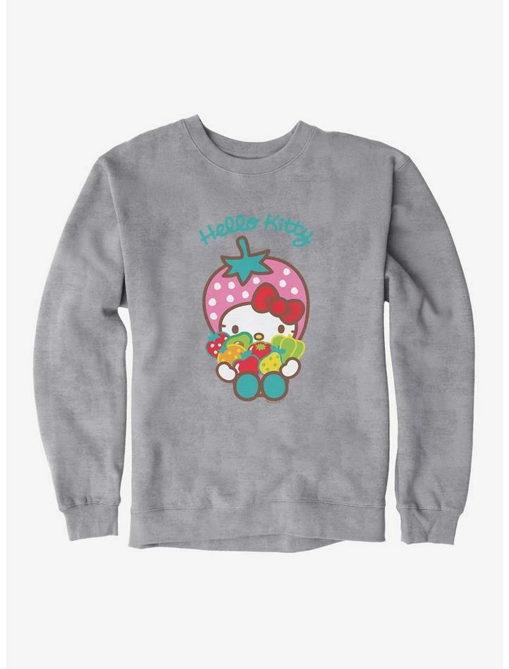 Outlet 😉 Hello Kitty Five A Day Seven Healthy Options Sweatshirt 🌟 4 Outlet 😉 Hello Kitty Five A Day Seven Healthy Options Sweatshirt 🌟 - Image 4