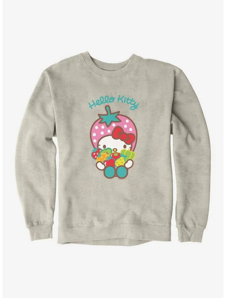 Outlet 😉 Hello Kitty Five A Day Seven Healthy Options Sweatshirt 🌟 6 Outlet 😉 Hello Kitty Five A Day Seven Healthy Options Sweatshirt 🌟 - Image 6