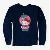 Hot Sale ✔️ Hello Kitty Five A Day Strawberry Hat Sweatshirt 🤩