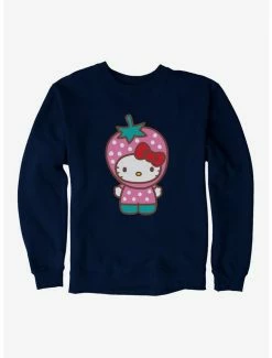 Hot Sale โ๏ธ Hello Kitty Five A Day Strawberry Hat Sweatshirt ๐คฉ