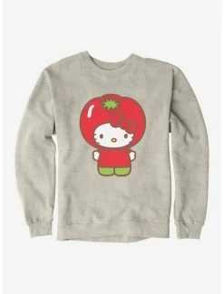 Brand new ⌛ Hello Kitty Five A Day Tomato Day Sweatshirt 👍 -Hello Kitty Sales Shop 17218532 hi