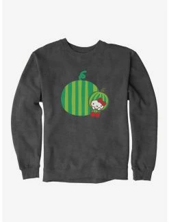 Hot Sale 💯 Hello Kitty Five A Day Watermelon Relaxing Sweatshirt 👍 -Hello Kitty Sales Shop 17218605 hi