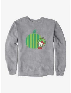 Hot Sale 💯 Hello Kitty Five A Day Watermelon Relaxing Sweatshirt 👍 -Hello Kitty Sales Shop 17218611 hi