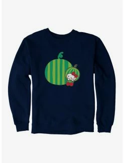 Hot Sale 💯 Hello Kitty Five A Day Watermelon Relaxing Sweatshirt 👍 -Hello Kitty Sales Shop 17218617 hi