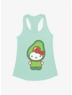 Cheap 🎁 Hello Kitty Five A Day Avacado 👧 Girls Tank 🤩 -Hello Kitty Sales Shop 17220638 hi