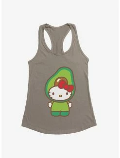 Cheap 🎁 Hello Kitty Five A Day Avacado 👧 Girls Tank 🤩 -Hello Kitty Sales Shop 17220652 hi