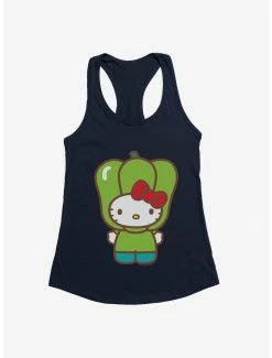 Best Pirce 🛒 Hello Kitty Five A Day Bell Pepper 👧 Girls Tank 🔥 -Hello Kitty Sales Shop 17220687 hi