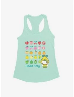 Promo 🤩 Hello Kitty Five A Day Healthy Logo 👧 Girls Tank 👏 -Hello Kitty Sales Shop 17220722 hi