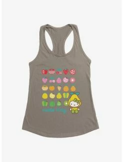 Promo 🤩 Hello Kitty Five A Day Healthy Logo 👧 Girls Tank 👏 -Hello Kitty Sales Shop 17220736 hi